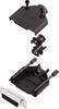 encitech 6355-0033-12 Zestaw listew żeńskich D-Sub DTPK-P-15-DMS-K, rzędy: 2, styki: 15, 180 °, 1 zest.