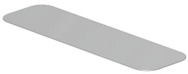 Marquage pour appareils Weidmüller SM 27/8 MM GR 2006480000 Surface détiquetage: 8 x 27 mm gris 1000 pc(s)