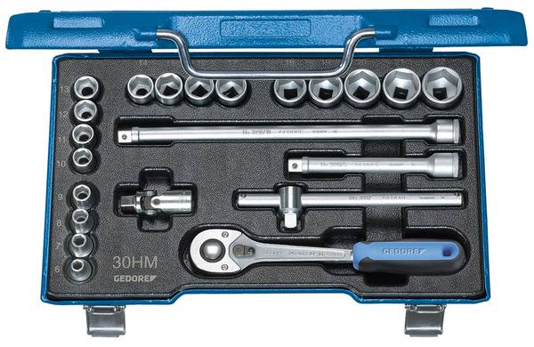Zestaw kluczy nasadowych Gedore 30 HMU-10 6235470 3/8" (10 mm)