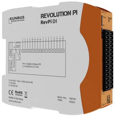 Moduł rozszerzeń PLC Revolution Pi by Kunbus RevPi DI PR100195 24 V