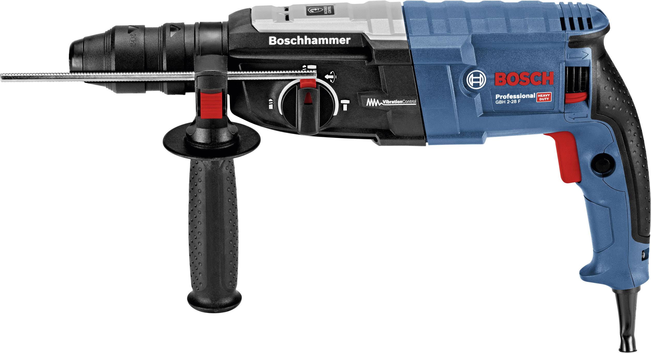 Перфоратор Bosch Professional GBH 2-28 F, 880 Вт, 230 В, SDS-Plus, німецький дистриб'ютор