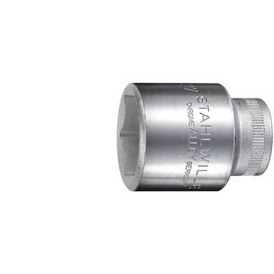 Metalowa nasadka 'STAHLWILLE' z oznakowaniem bocznym 'Chrome Alloy Germany'.