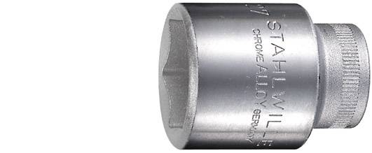 Stahlwille 52 17 03030017 zewnętrzny sześciokąt Nasadka 17 mm 1/2" (12.5 mm)