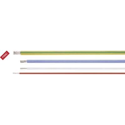 Kabel odporny na wysokie temperatury Helukabel HELUTHERM 145 51298, 1 x 0.75 mm², Produkty w metrach bieżących, czerwony