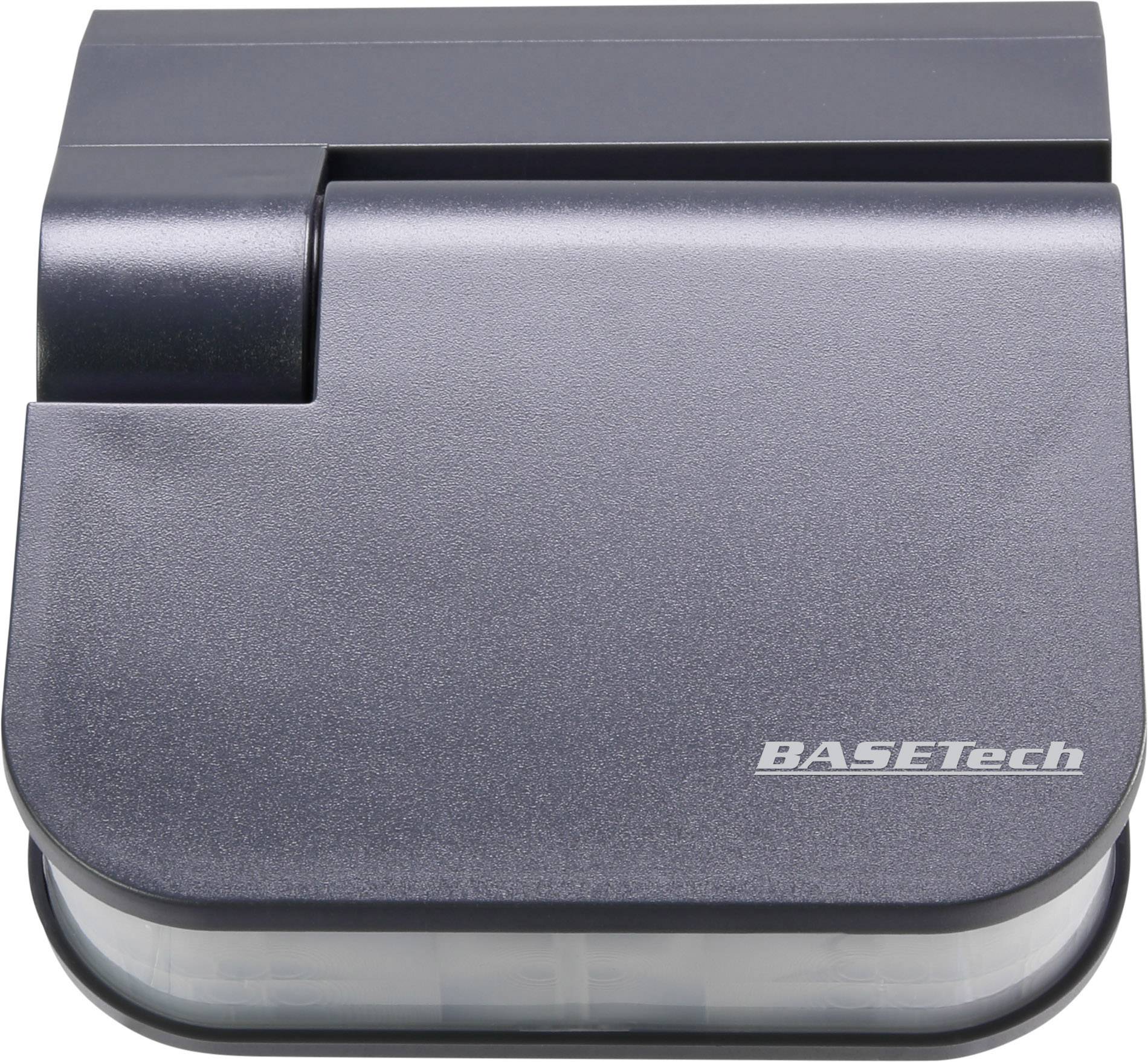 Czujnik ruchu PIR Basetech 1528592 240 ° IP44 szary-1