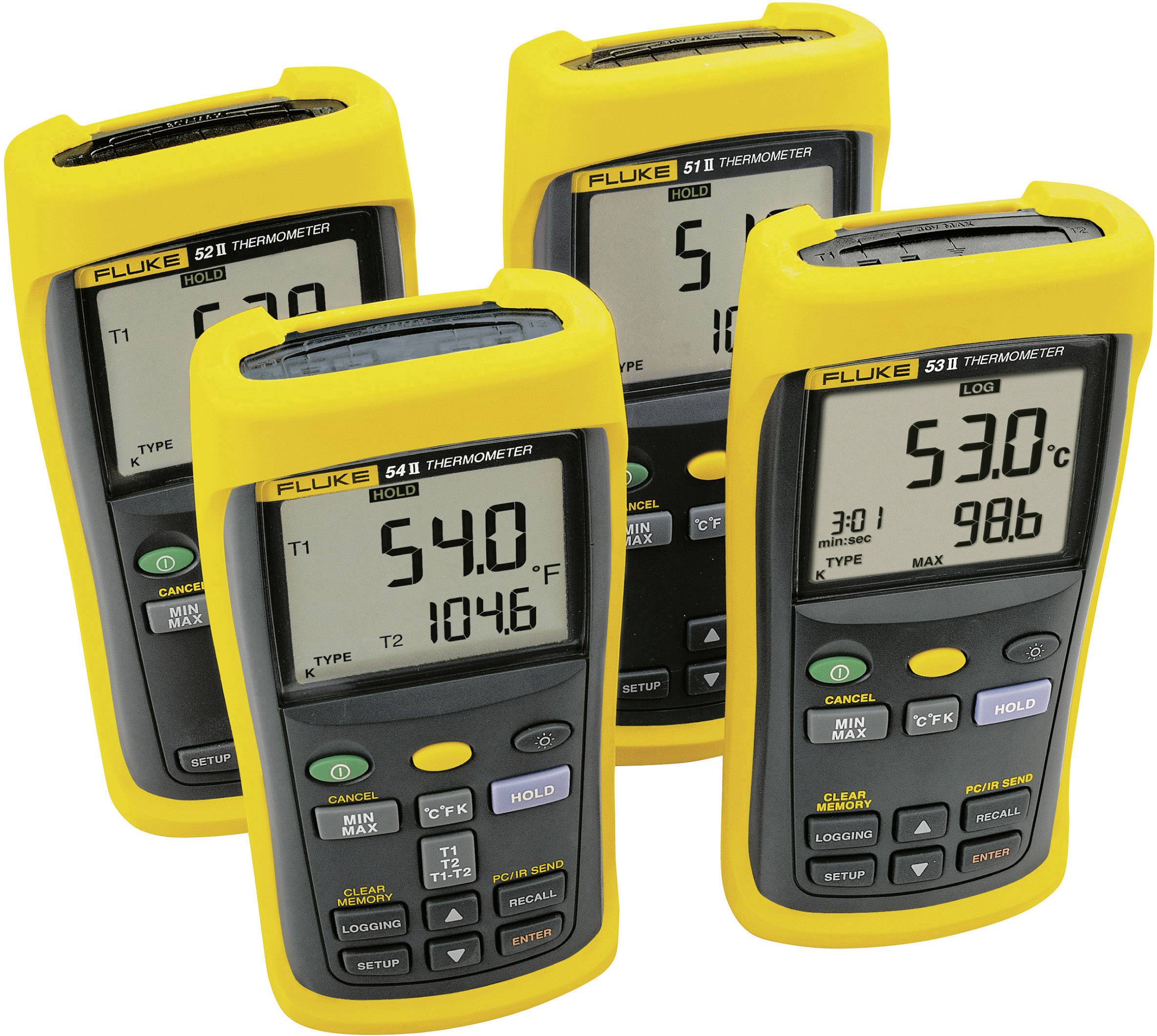 Термометр Fluke 53 II B -250 - +1767 °C Тип датчика J, K, T, E, R, S, N