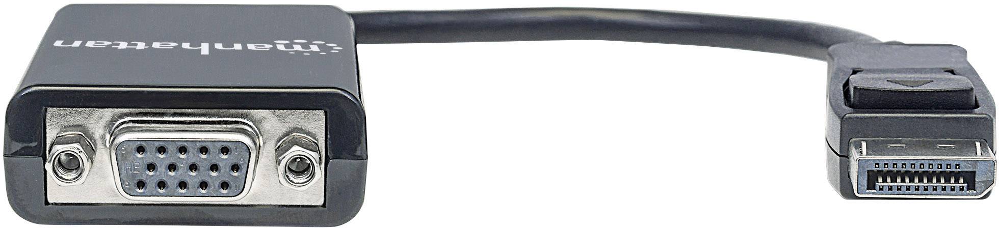 Адаптер DisplayPort, VGA Manhattan 151962 151962, 15.00 см