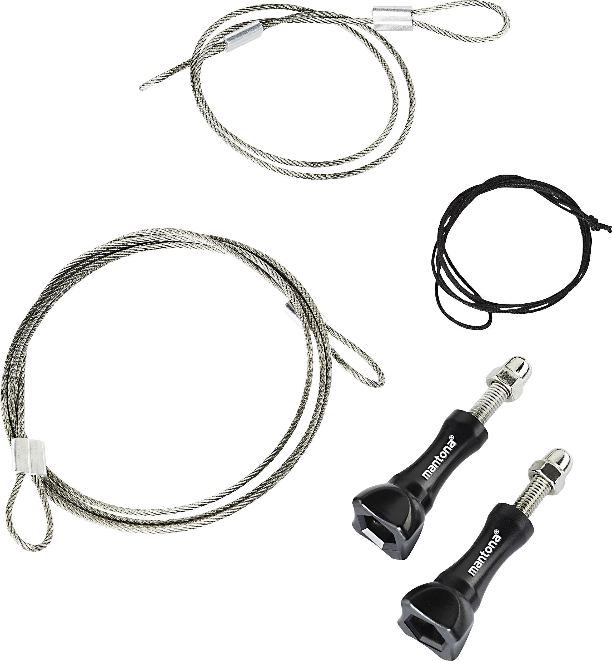 Комплект запобіжних тросів Mantona 21294 для екшн-камер, GoPro