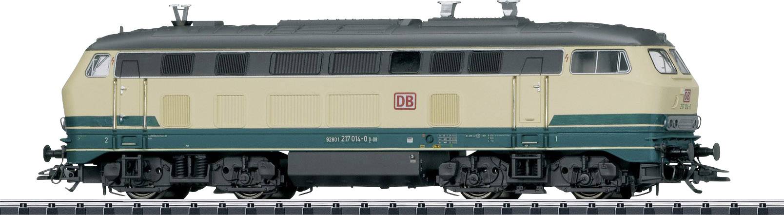 Lokomotywa diesel H0 TRIX H0 T22417, Digital DC Sound, Długość ze zderzakami: 189 mm