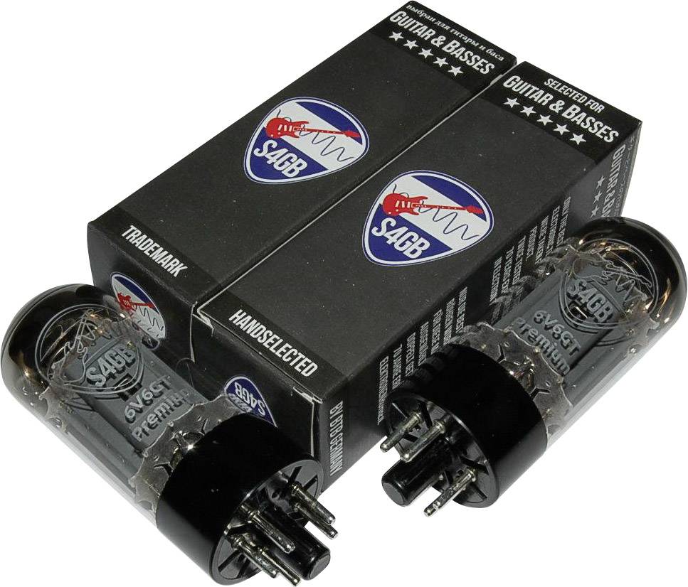 Електронні лампи BTB Vertrieb 6V6GT S4GB Premium-2, пара з 2 відповідних шт.