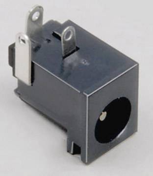 Złącze męskie niskonapięciowe TRU COMPONENTS złącze żeńskie do wbudowania poziomego 6.3 mm 1 szt.