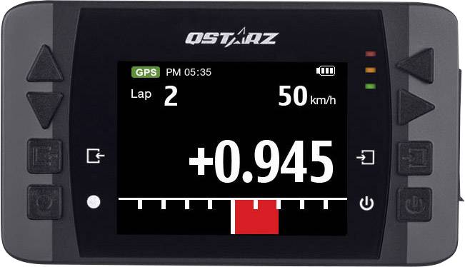 QSTARZ GPS Lap Timer 　　6000s Qstarz LT-6000S Colour screen GPS 10Hz Lap Timer - QSTARZ