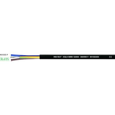 "Kabel z wieloma kolorowymi przewodami, oznaczony jako „HSY-5E 4x2x0.5MM/0.20BCM"."