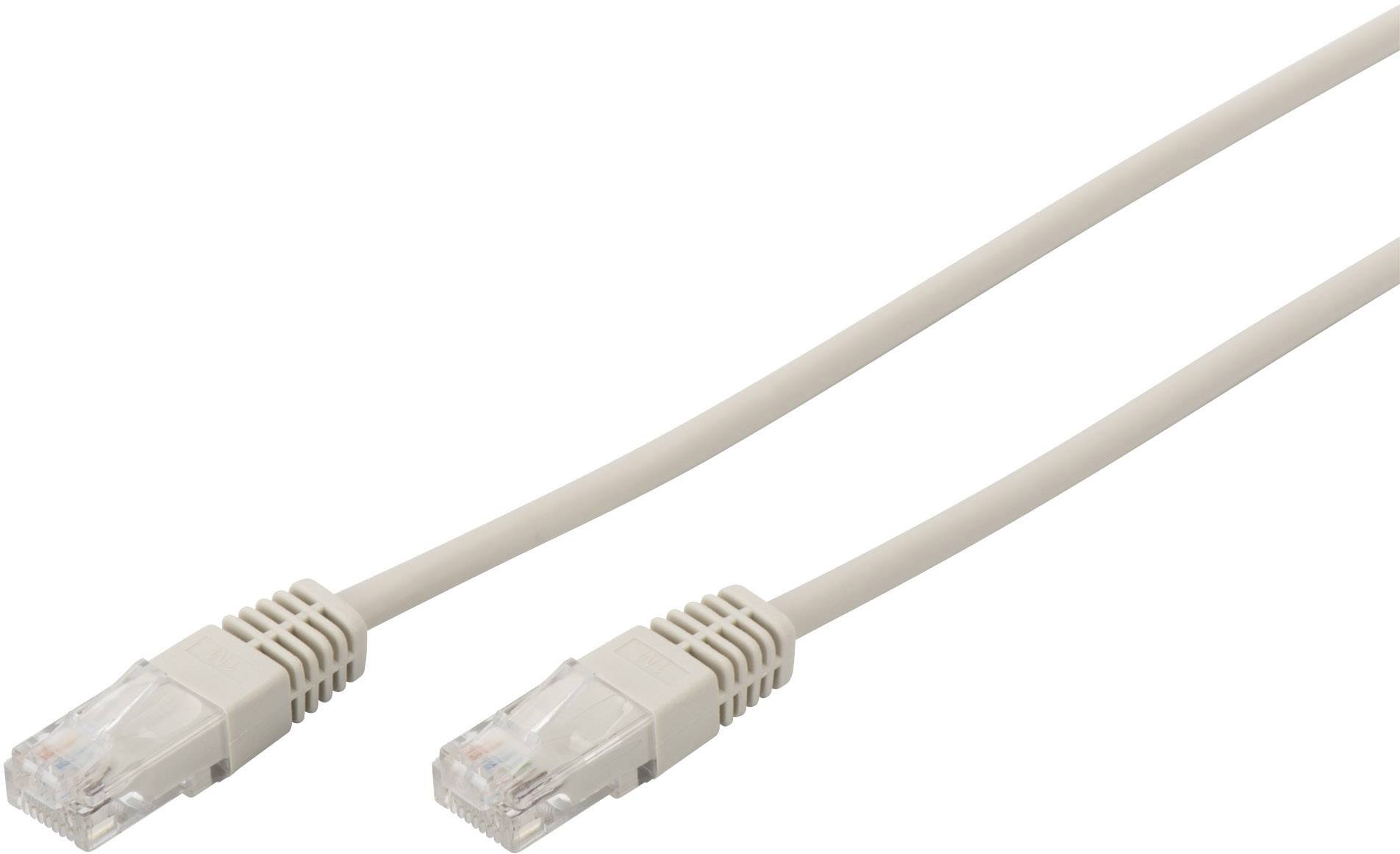 kabel LAN Digitus DK-1511-150, 1 szt., RJ45, CAT 5e, U/UTP, 15.00 m, szary