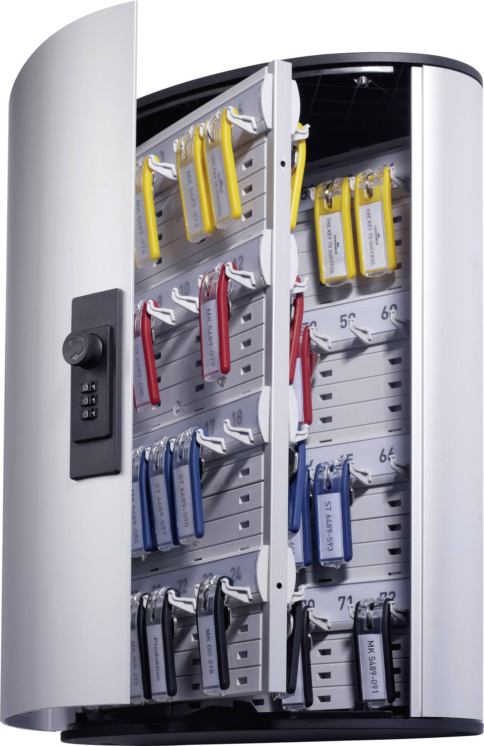 Шафа для ключів Міцна скринька для ключів КОД 72 - 1967 196723 Кількість гачків 72