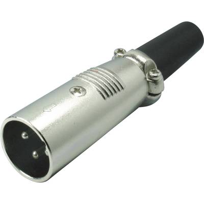 Trójstykowa wtyczka XLR stosowana w technice audio do przesyłania symetrycznych sygnałów dźwiękowych.