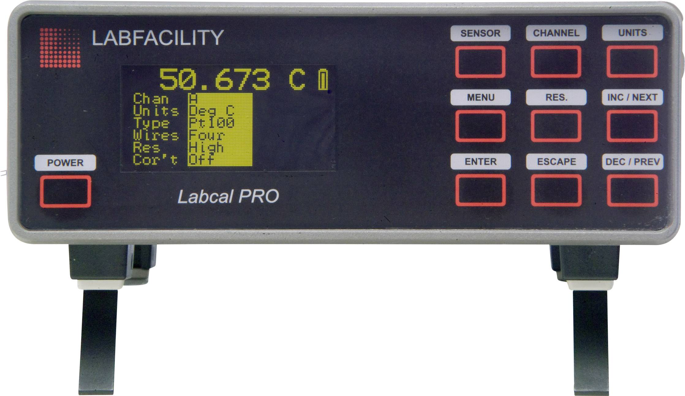 Termometr Referencyjny Labfacility Labcal Pro 0 Do 1818 C Rodzaj Czujnika Pt100 S R B J K E N T Zamow W Conrad Pl
