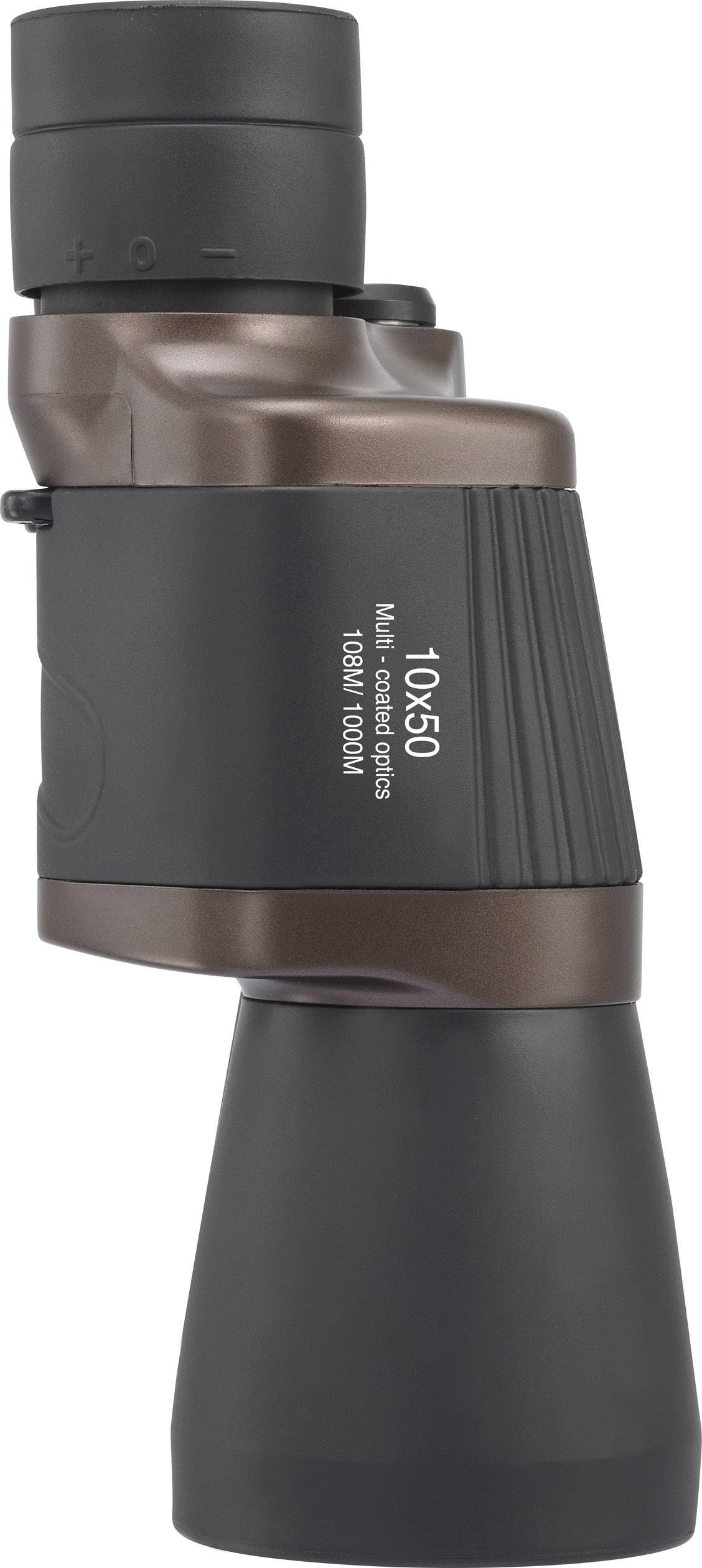 Бінокль Renkforce 10 x 50 мм, чорний, з візерунком Porro BM1125