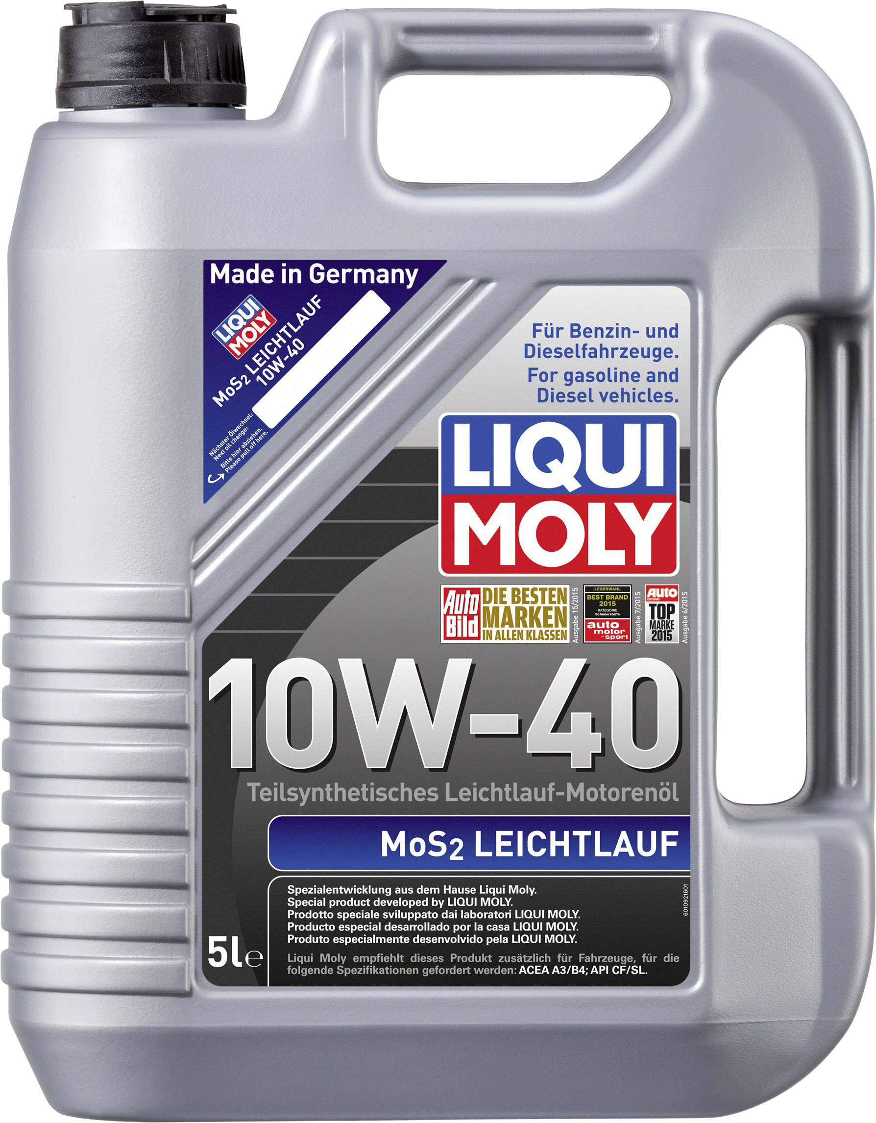 Liqui Moly 10W-40 1092 Olej silnikowy 5 l