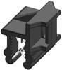 WKK 50099 Opaska kablowa 200 mm 4.80 mm czarny kable chwytane obok miejsca montażu , stabilizacja termiczna, odporność na warunki atmosferyczne 1 szt.
