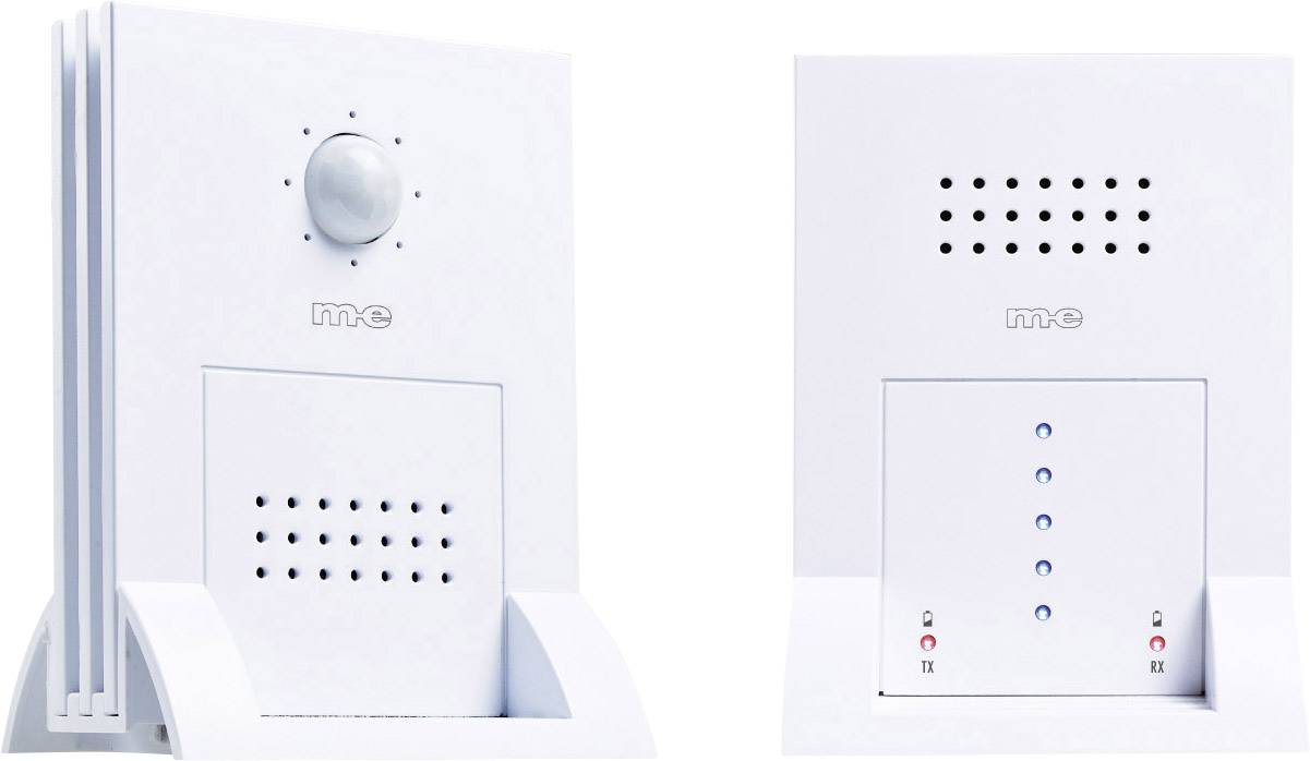 Detektor wtargnięcia m-e modern-electronics DGF-300 41058 z czujnikiem ruchu biały