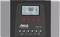 Regulator ładowania solarnego z wyświetlaczem pokazuje: 17,5A mocy wejściowej, 5,0A na wyjściu. Symbole słońca, baterii i czasu.