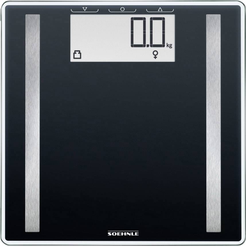 Soehnle Shape Control 100 Waga z analizą składu ciała 63857 Zakres pomiaru maks.=180 kg czarny