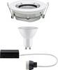 Lampa łazienkowa do zabudowy Paulmann 92903 7 W GU10 460 lm IP65 230 V aluminium, cynk biały (matowy), chrom