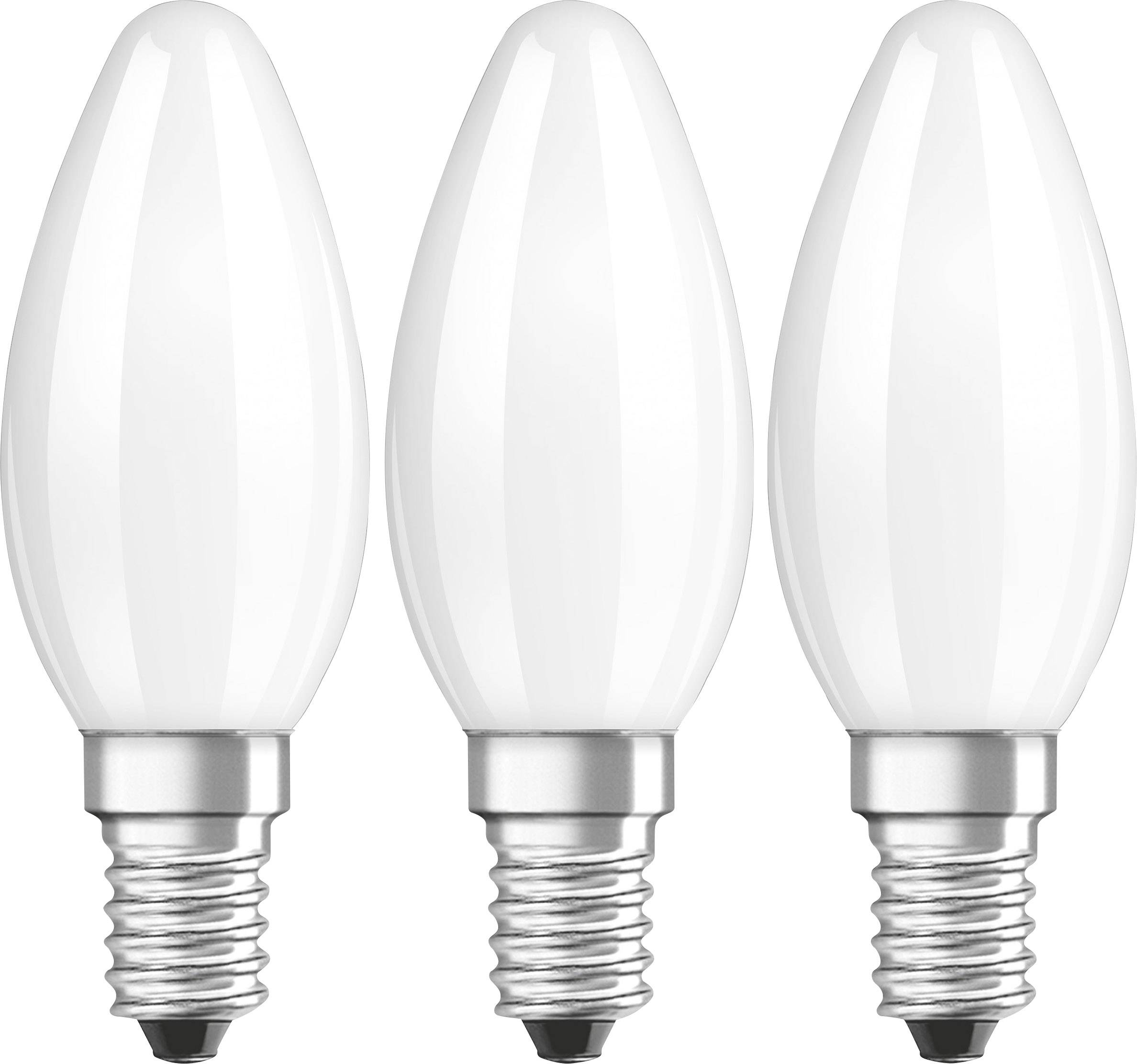 Світлодіодна лампа OSRAM HOMELIGHTING 4058075819375 E14 4,2 Вт = 40 Вт 470 лм теплий білий 3 шт.
