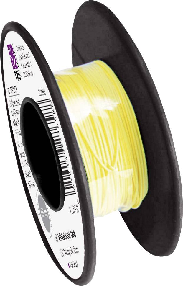 Дротяна обмотка TRU COMPONENTS 1572157, 1 x 0,20 мм², 15 м
