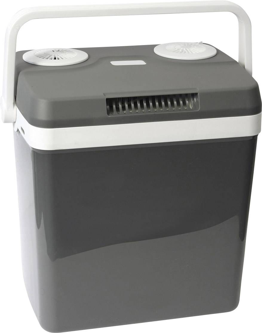 Dino KRAFTPAKET AC/DC Lodówka z funkcją grzania EEK: E (A - G) termoelektryczna 12 V, 230 V szary 25 l 18°C poniżej temp