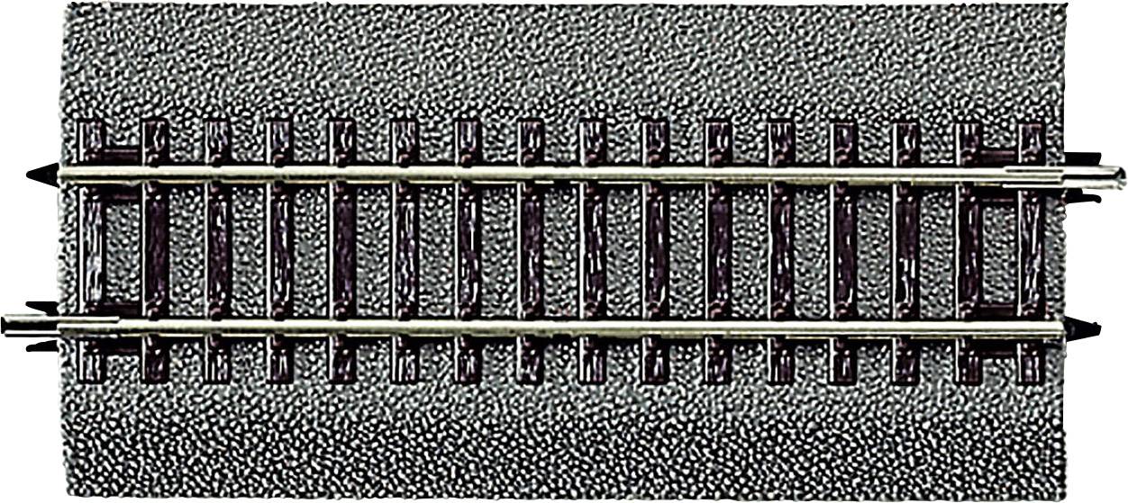 H0 RocoLine (з основою) 42511 Діагональна пряма 119 мм 6 шт.