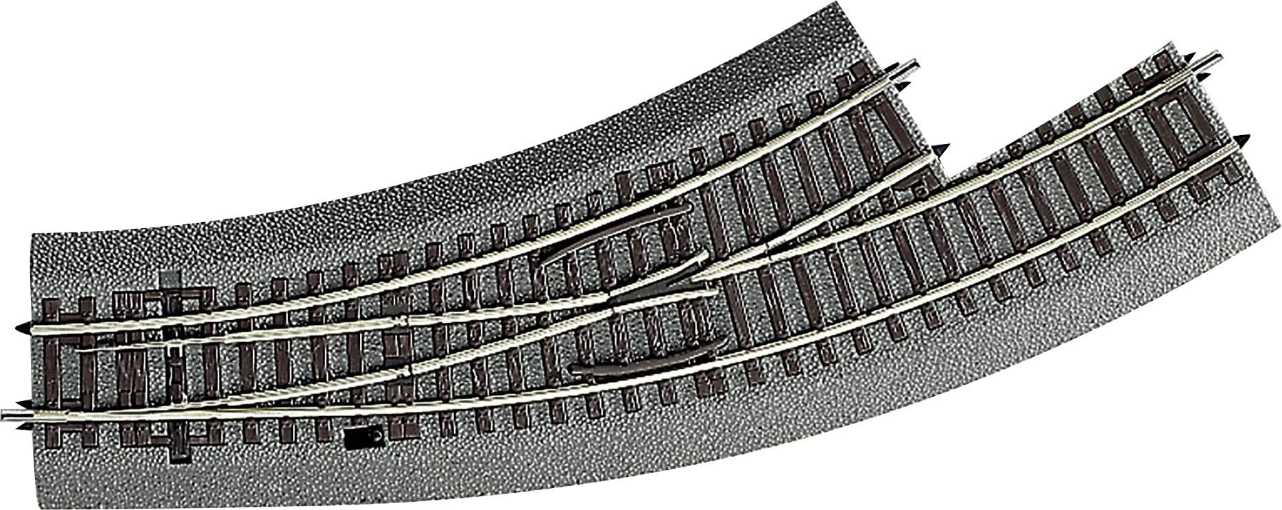 H0 RocoLine (з основою) 42560 Вигнутий стрілочний перехідник, лівий 1 шт.