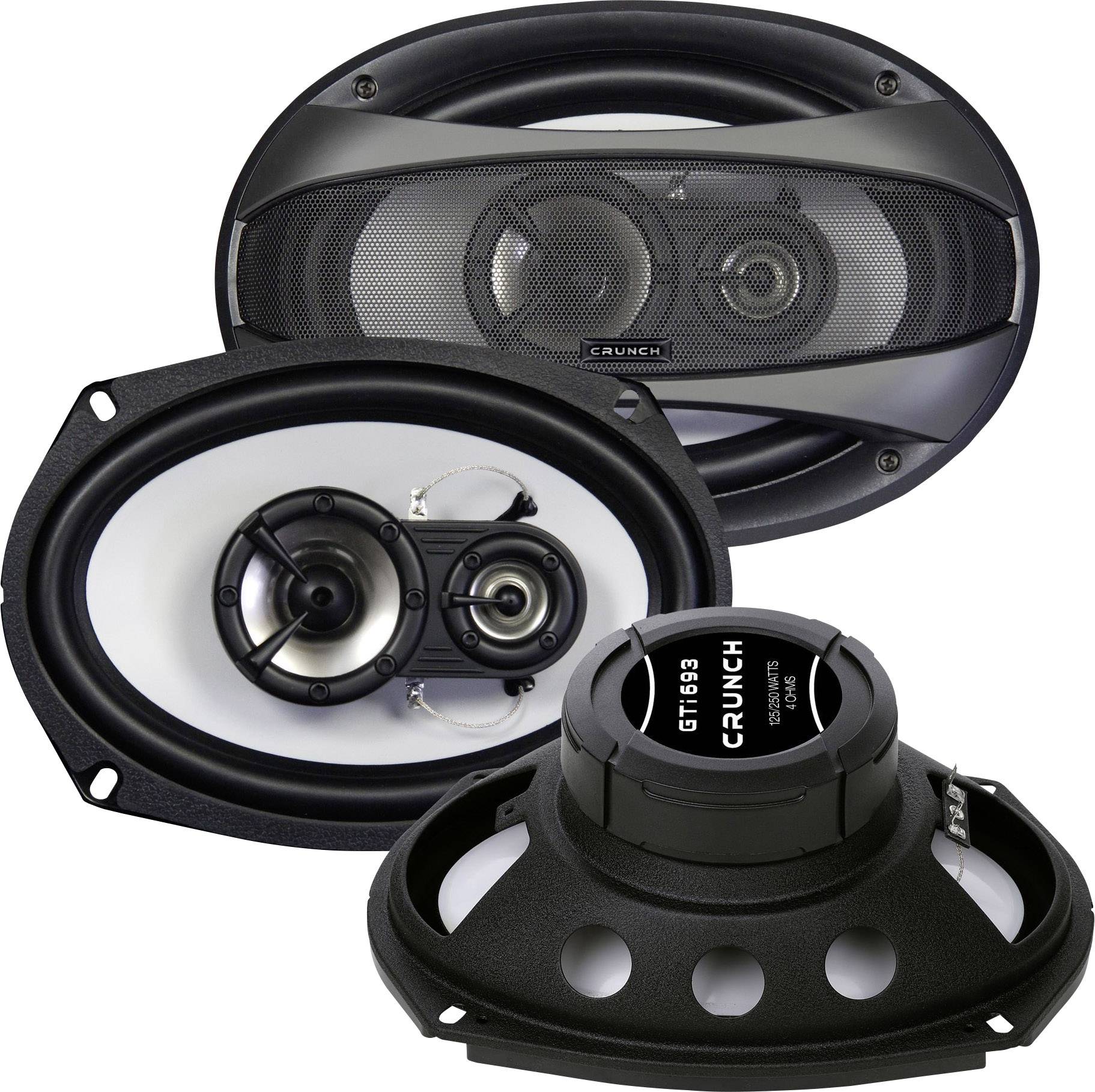 Głośnik samochodowy Crunch GTI-693, 250 W, 4 Ω, 1 par(a)