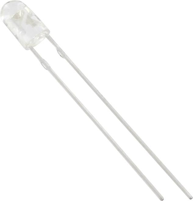 Dioda LED THT TRU COMPONENTS 1577374 1577374, 3 mm, 3250 mcd, 1 szt.