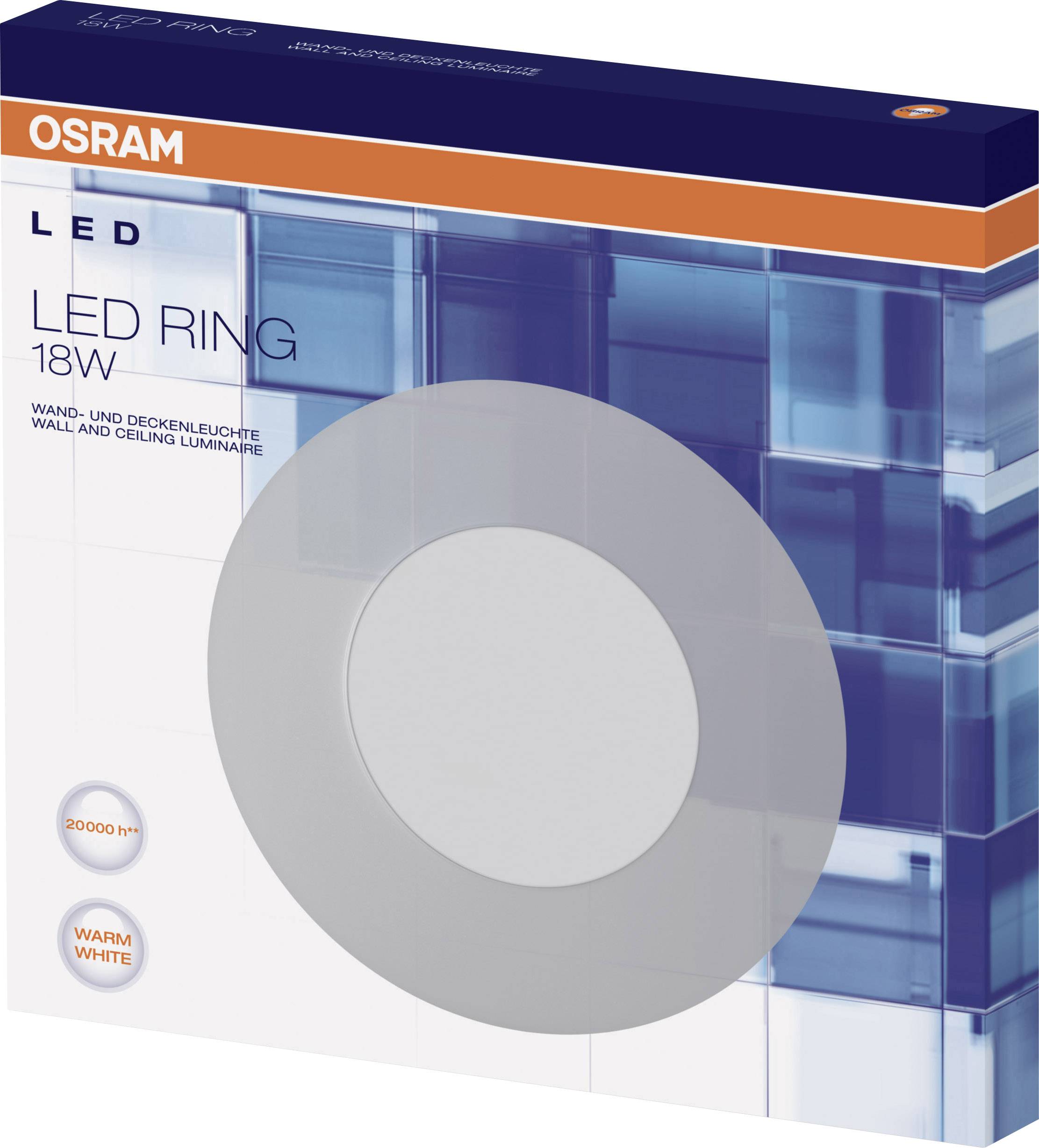 Lampa sufitowa LED OSRAM Ring 4052899948303 1 szt. Lampa sufitowa LED OSRAM Ring 4052899948303 1 szt.