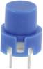 TRU COMPONENTS TC-D6BL Przycisk impulsowy TC-D6BL, 11.4 mm, 35 V/DC, 0.01 A, 1 szt.
