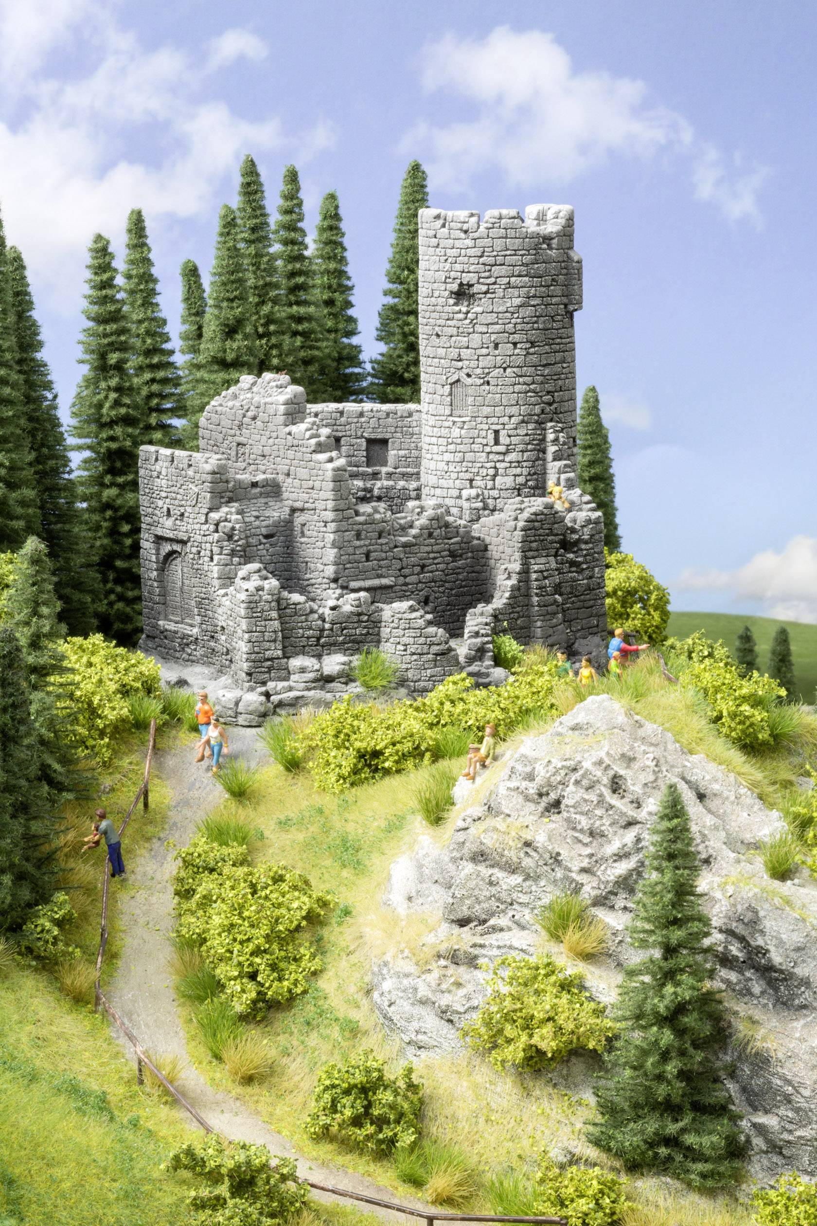 Модель виготовлена ​​із загартованої піни NOCH 58605 H0