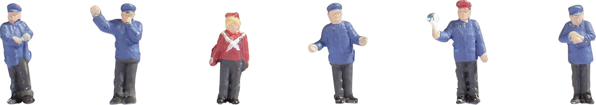 Залізничний персонал NOCH Z стоїть, розфарбований