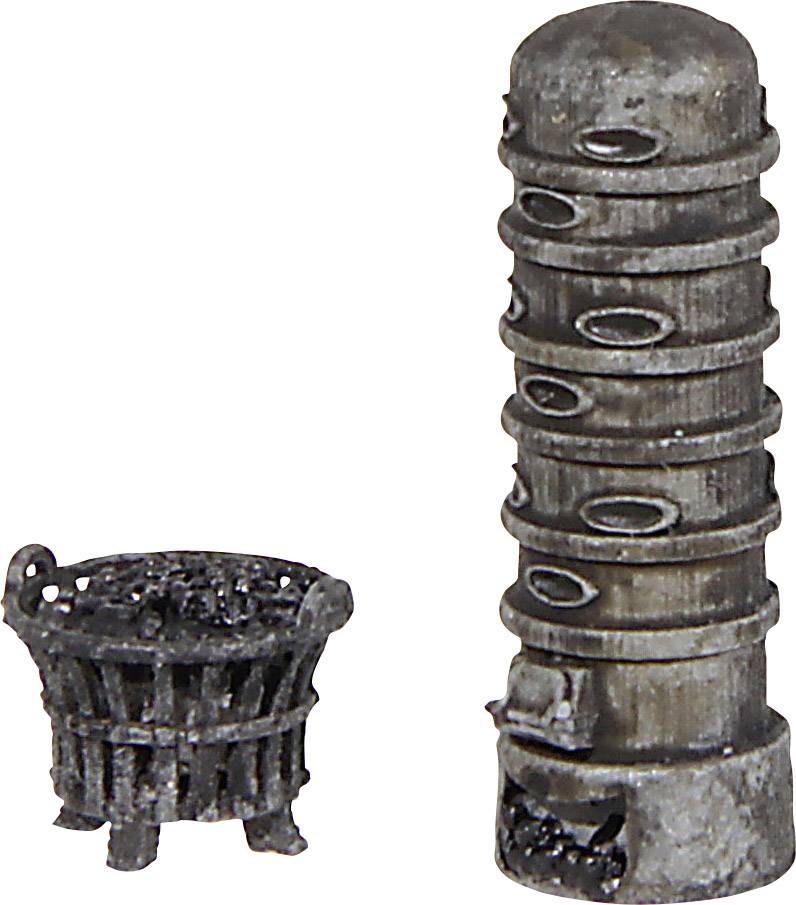 Модель кошика для вогню та майстерні MBZ 30274 H0, надрукована на 3D-принтері