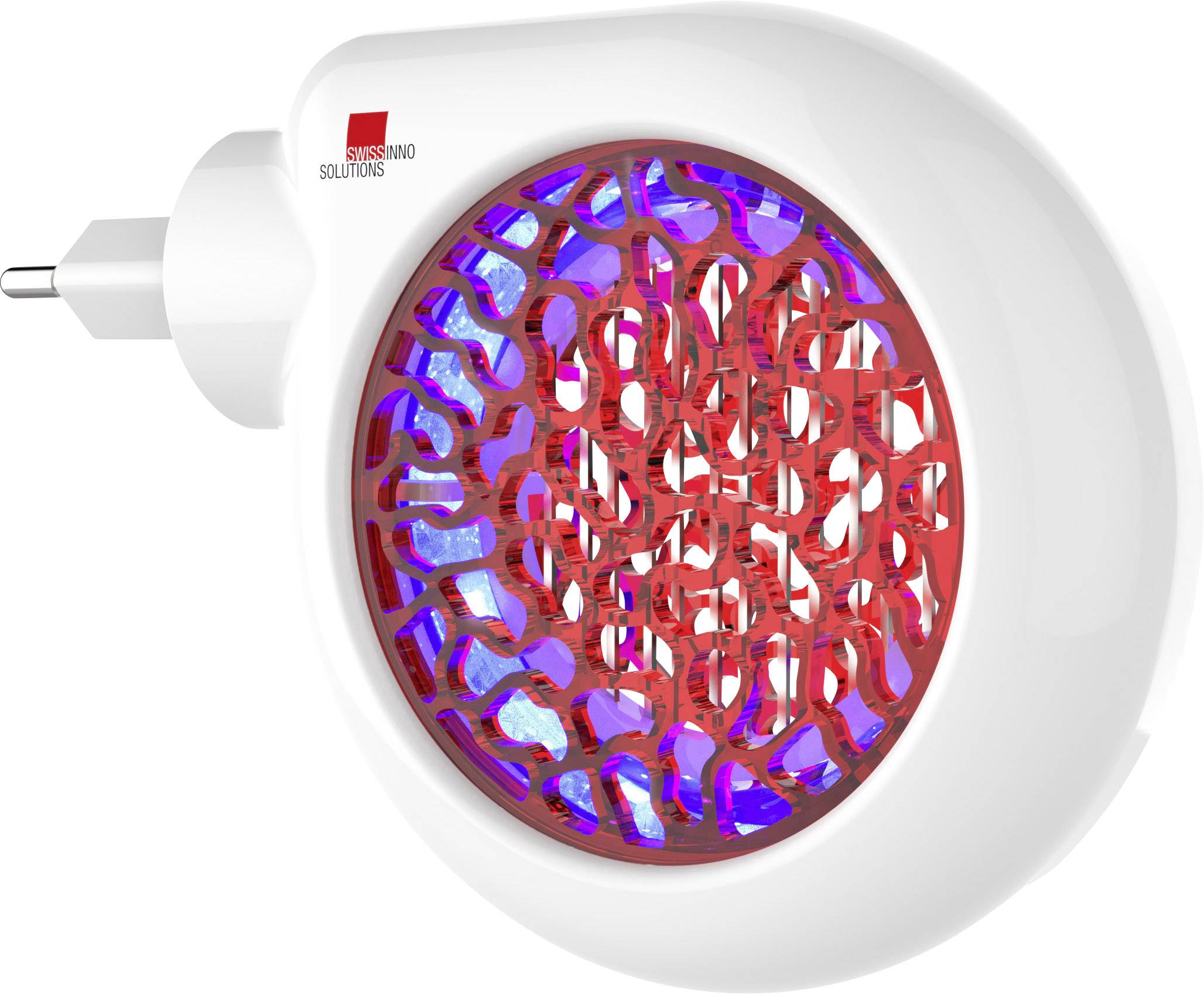 Swissinno Premium Mini 3W 1 243 001 УФ-пастка для комарів УФ-лампа, електрична мережа 3 Вт (Д x Ш x В) 145 x 35 x 100 мм білий, че