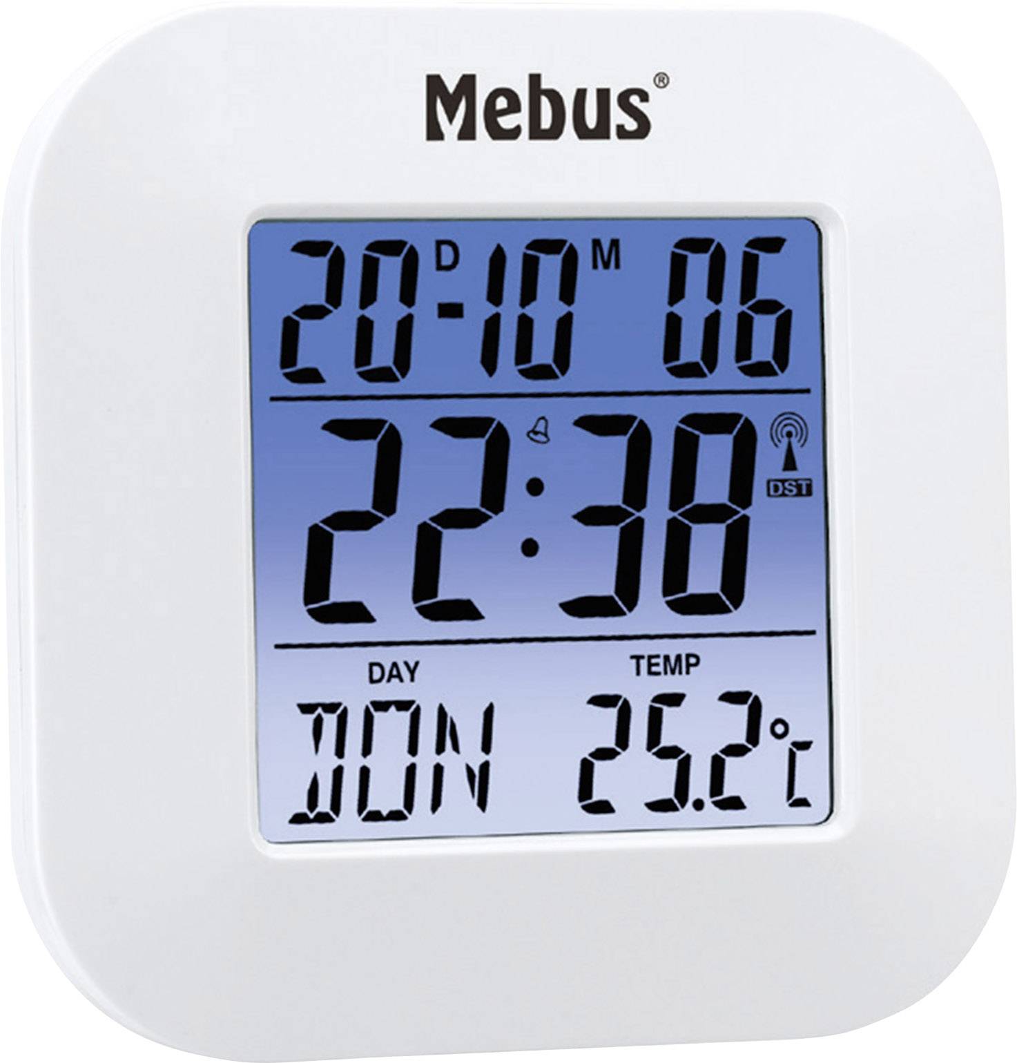 Будильник Mebus 51511, білий