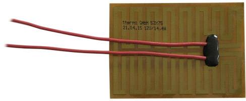 Нагревательная фольга Thermo TECH 3616107, +120 °C, 14,4 Вт, IPX4, (Д x Ш) 75 мм x 53 мм