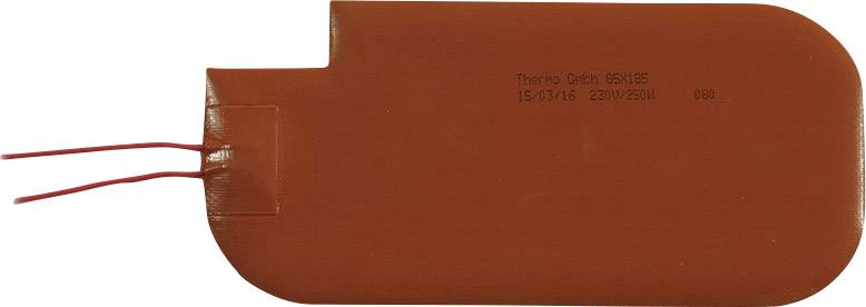 Нагрівальна фольга Thermo TECH 3346110, +200 °C, 250 Вт, IPX7, (Д x Ш) 185 мм x 85 мм