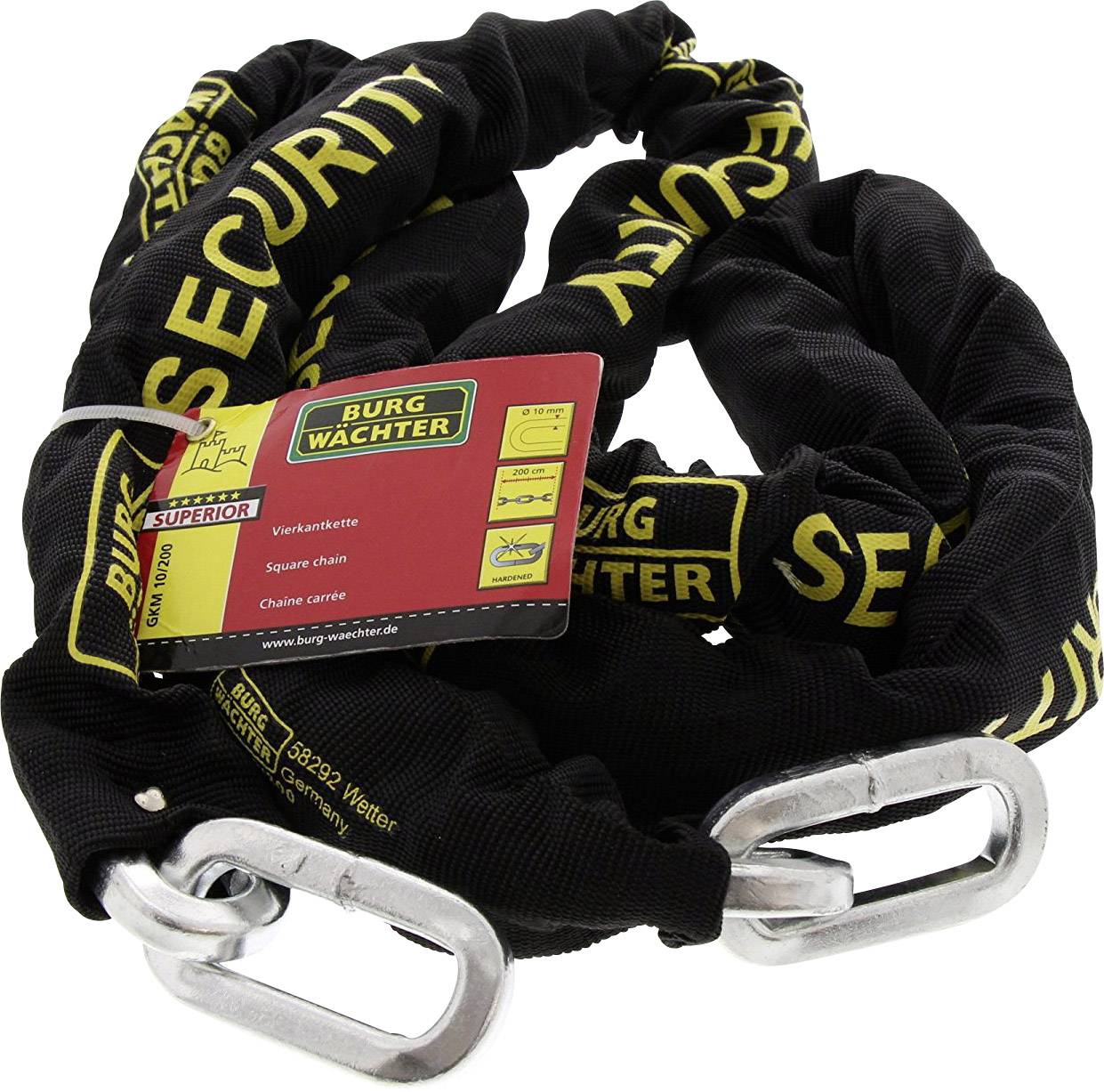 Страхувальний ланцюг Burg Wächter GKM 10/200