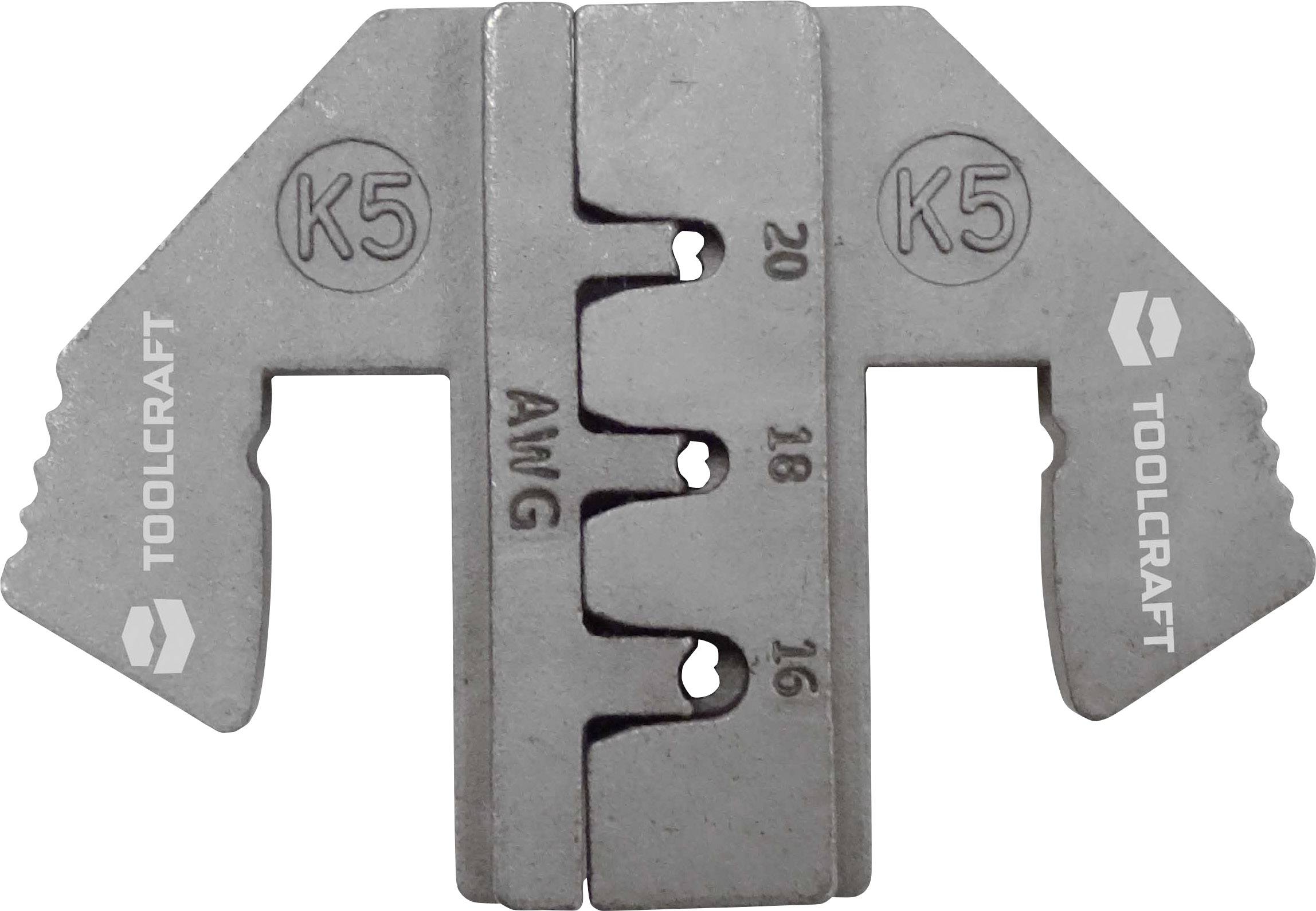 Вставка для обтискних інструментів TOOLCRAFT PLE-0K5 TO-6897543, 1,5 мм² (макс.)