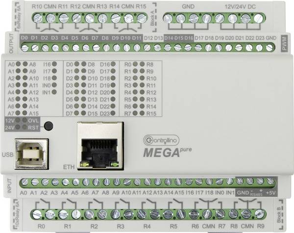 Moduł sterujący PLC Controllino MEGA pure 100-200-10 12 V