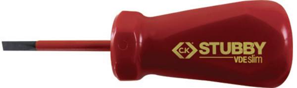 Wkrętak płaski C.K  T48344-055 Szerokość klingi: 5.5 mm Długość końcówki: 46 mm