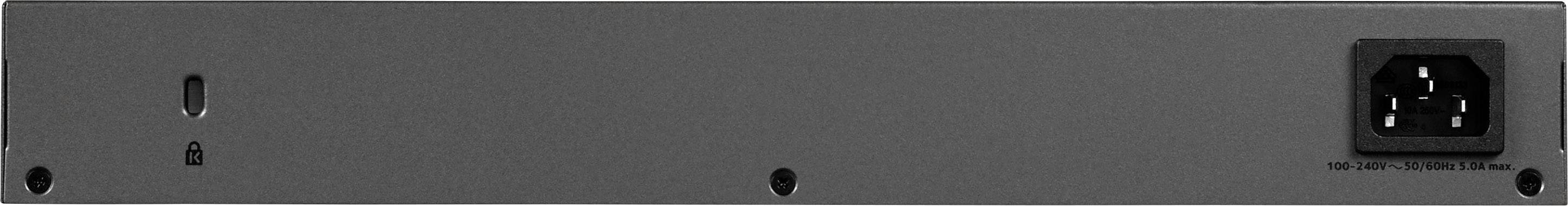 Czarne prostokątne urządzenie z wieloma gniazdami i dwoma śrubami widoczne na zdjęciu.