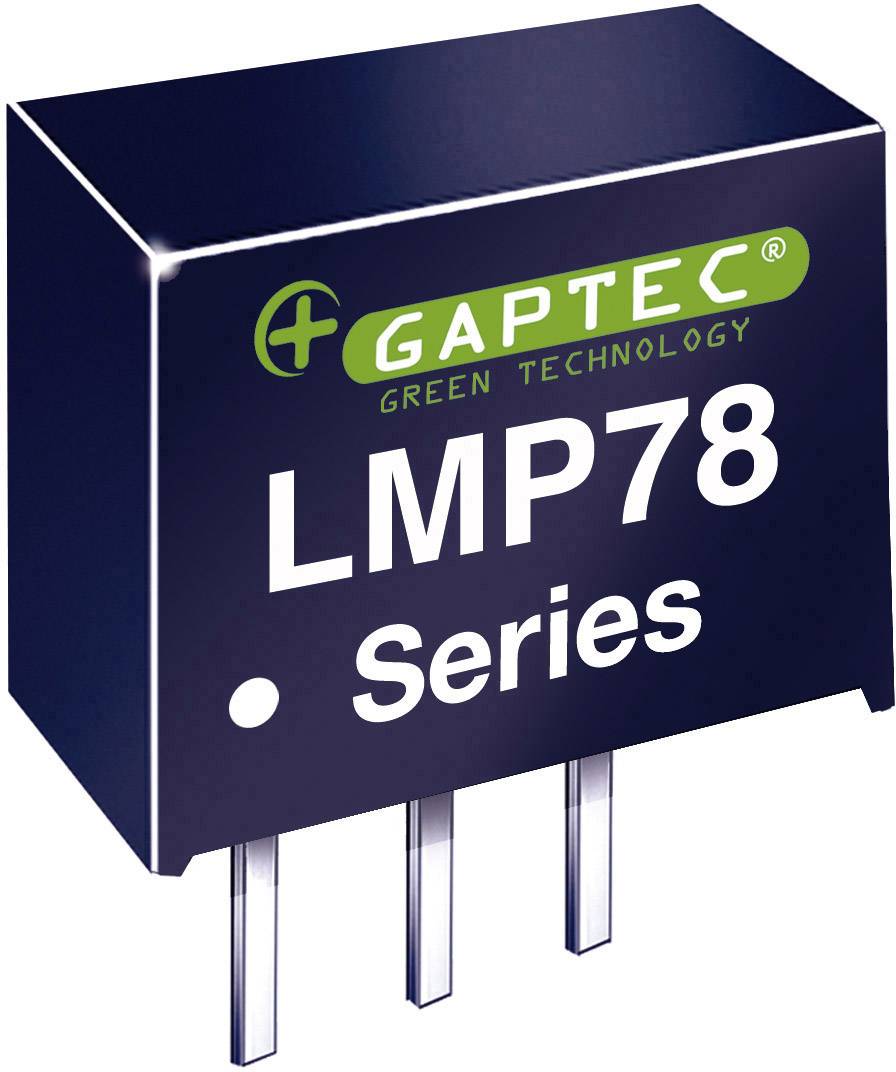 Перетворювач постійного струму Gaptec 10020569, для друкованої плати LMP78_05-1.0, SIP-3, 5 Вт, 5 В/DC, 1 А, 1 шт.